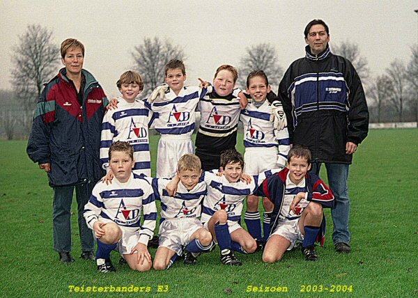 Foto Teisterbanders E3 seizoen 2003 - 2004