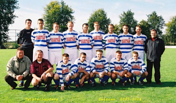 Foto Teisterbanders 1 seizoen 2003 - 2004