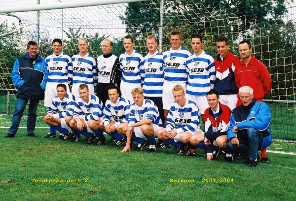 Foto Teisterbanders 2 seizoen 2003 - 2004