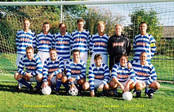 Foto Teisterbanders 3 seizoen 2003 - 2004