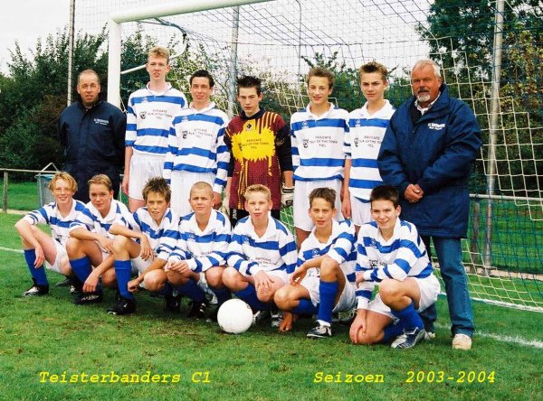 Foto Teisterbanders C1 seizoen 2003 - 2004