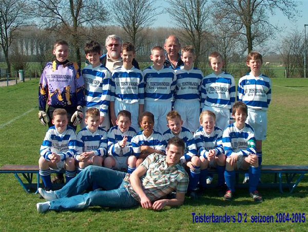 Foto Teisterbanders D2 seizoen 2004 - 2005