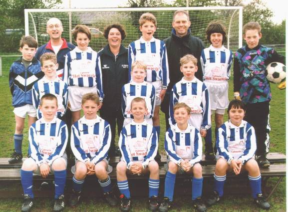 Foto Teisterbanders E1 seizoen 1998 - 1999