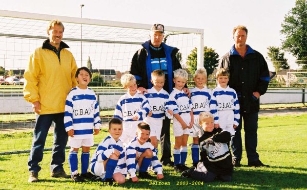 Foto Teisterbanders F2 seizoen 2003 - 2004