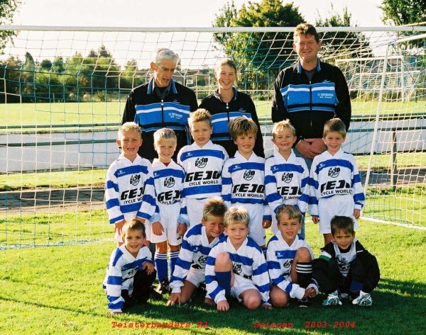 Foto Teisterbanders F3 seizoen 2003 - 2004