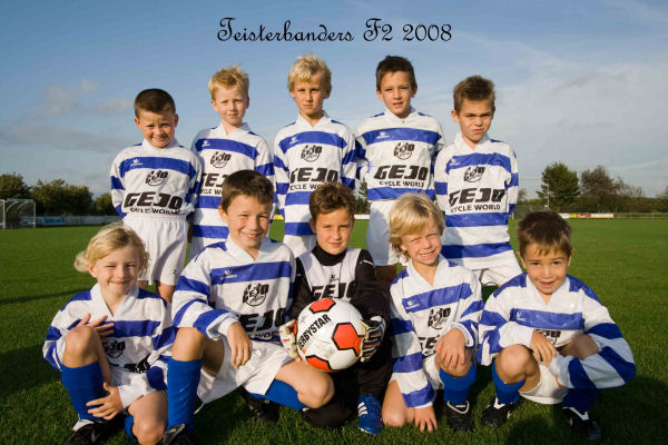 Foto Teisterbanders F2 seizoen 2008 - 2009