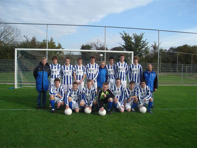 Foto Teisterbanders B1 seizoen 2008 - 2009