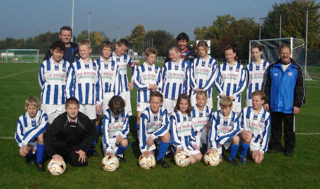 Foto Teisterbanders D2 seizoen 2008 - 2009