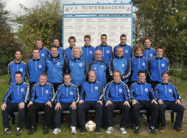 Foto Teisterbanders 1 seizoen 2009 - 2010