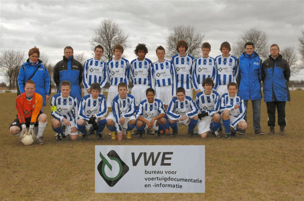 Foto Teisterbanders B1 seizoen 2009 - 2010