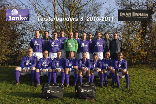 Foto Teisterbanders 3 seizoen 2010 - 2011
