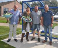 Foto: Nieuwe dug outs