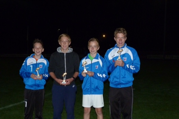 Foto: Prijswinnaars sponsorloop