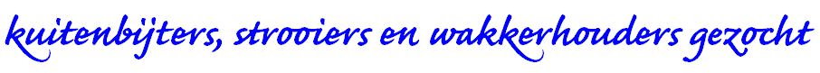 Plaatje: Gezocht