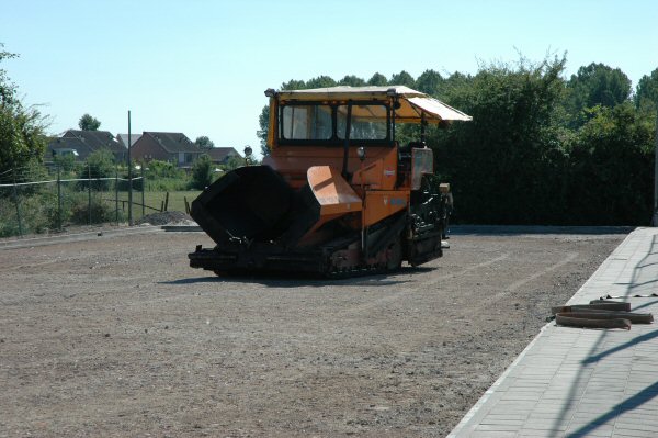 De eerste machine is paraat