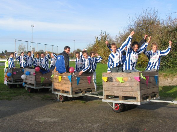 Teisterbanders D1 herfstkampioen