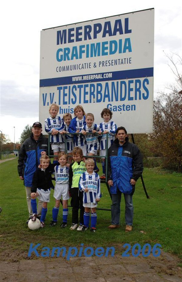 Teisterbanders F2 herfstkampioen