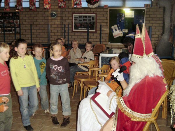 Sinterklaas bij Teisterbanders