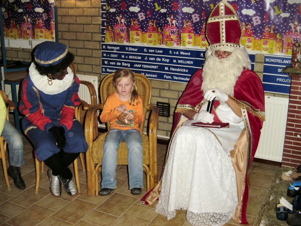 Sinterklaas bij Teisterbanders