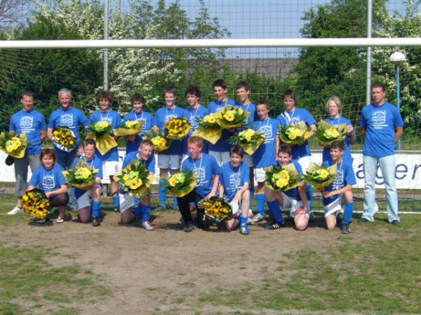 Foto: Teisterbanders C2 kampioen.