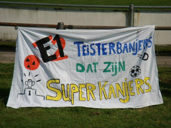 Foto: Teisterbanders E1 kampioen.