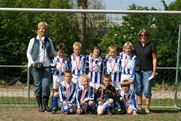 Foto: Teisterbanders F3 op toernooi.