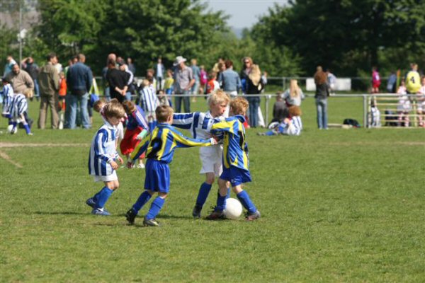 Foto: Teisterbanders F3 op toernooi.