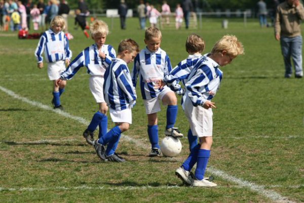 Foto: Teisterbanders F3 op toernooi.