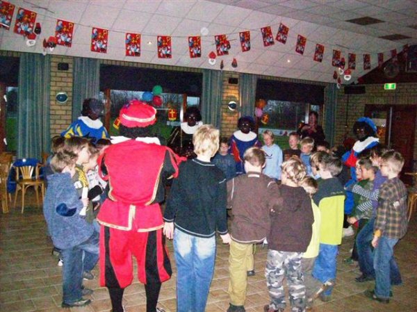 Foto: Sinterklaas bij Teisterbanders