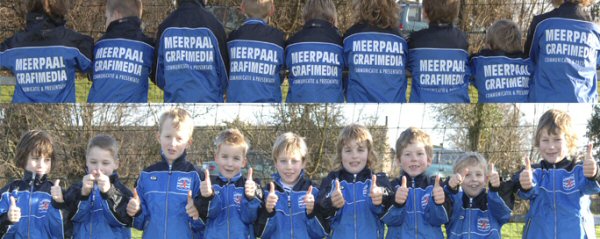 Foto: Teisterbanders F2 met nieuwe kleding