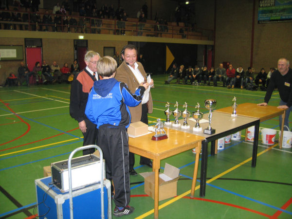 Foto: Keeper in de prijzen