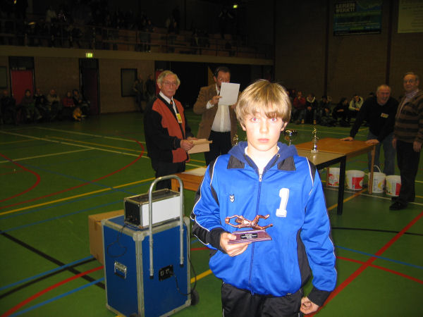 Foto: Keeper in de prijzen