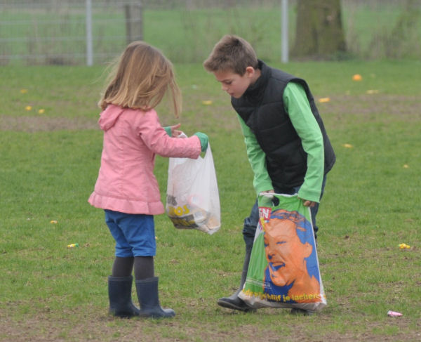 Foto: Paaseieren zoeken