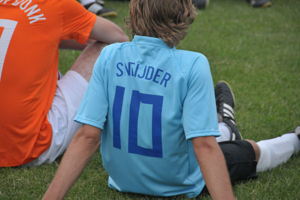 Foto: 1e training selectie
