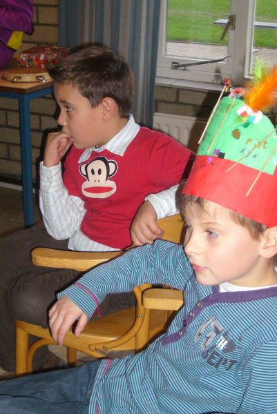 Foto: Sinterklaas bij Teisterbanders