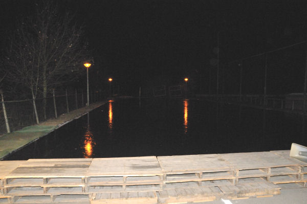Foto: IJsbaan in aanleg