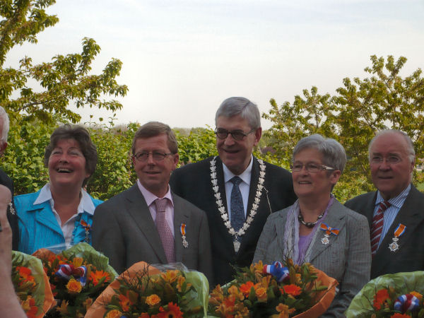 Foto: Koninklijke onderscheiding Gert Niessen