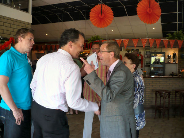 Foto: Koninklijke onderscheiding Gert Niessen