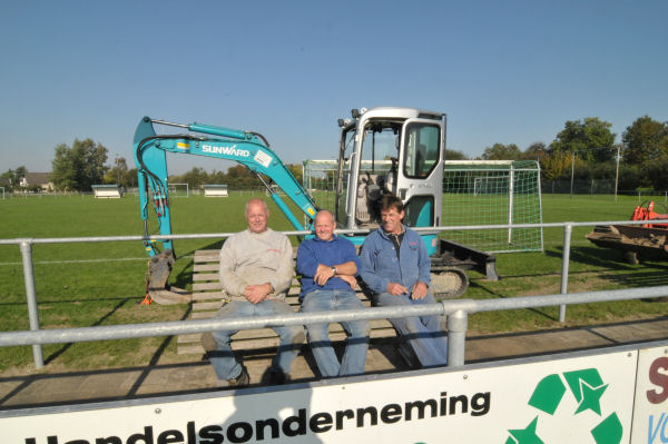 Foto: Banken geplaatst