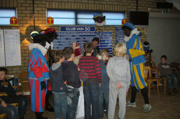 Foto: Sinterklaas bij Teisterbanders