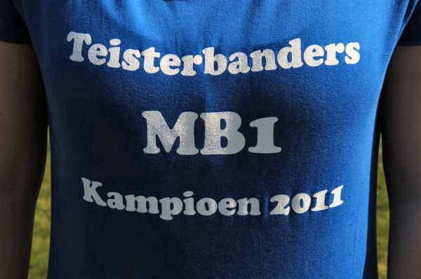 Foto: Teisterbanders MB1 kampioen
