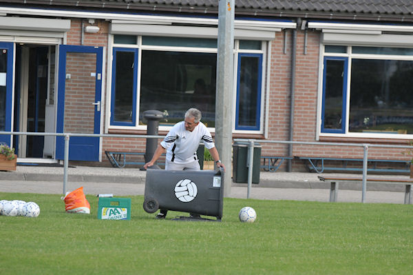 Foto: Selecties werken eerste training af