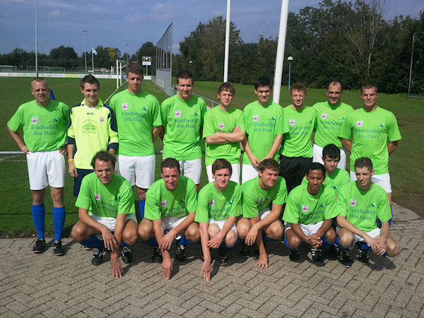 Foto: Inloopshirts tweede elftal