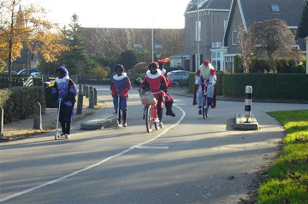 Foto: Sinterklaas bij Teisterbanders