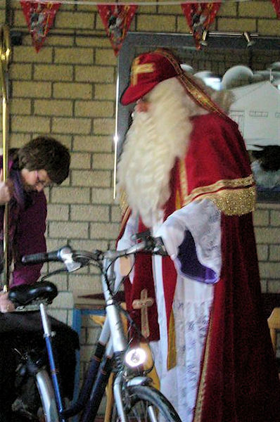 Foto: Sinterklaas bij Teisterbanders