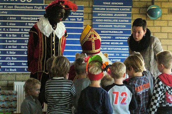 Foto: Sinterklaas bij Teisterbanders