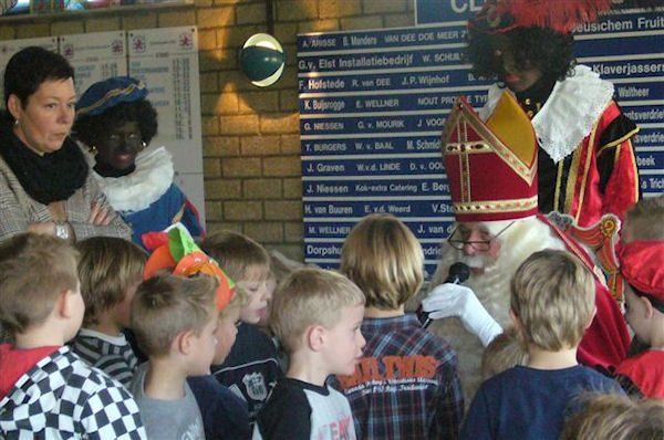 Foto: Sinterklaas bij Teisterbanders