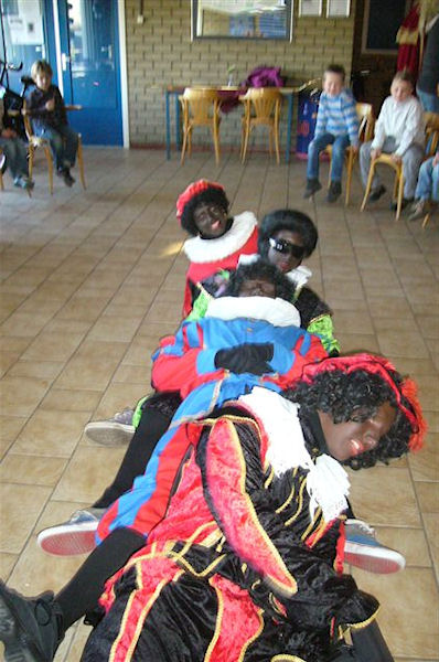 Foto: Sinterklaas bij Teisterbanders