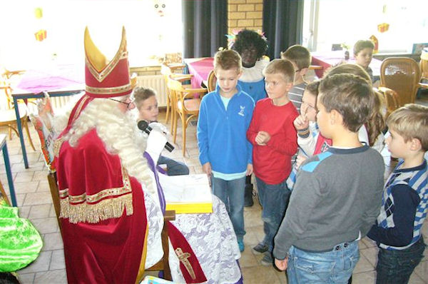 Foto: Sinterklaas bij Teisterbanders