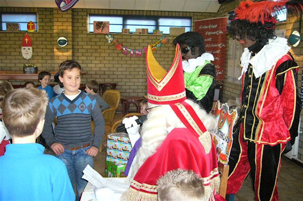 Foto: Sinterklaas bij Teisterbanders